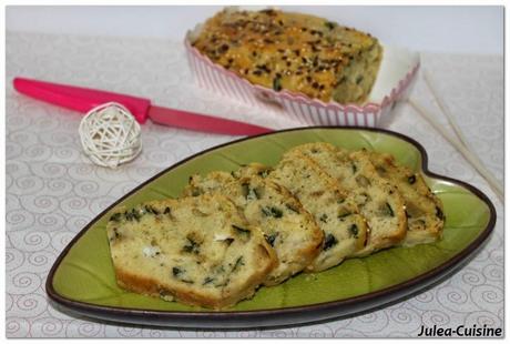 Cake courgettes et chèvre {Apéro time!}