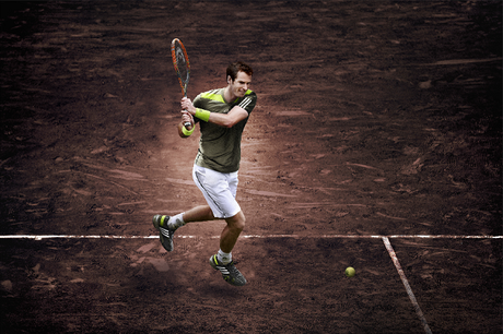 photo Adidas Andy Murray Roland Garros 2014