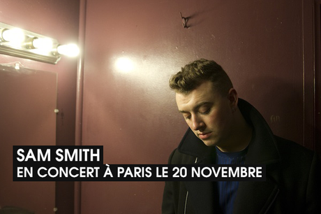 Sam Smith en concert à Paris le 20 novembre au Bataclan