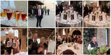 Une table à côté de la table d'honneur - avec la marraine des Cabottes d'Or - Dominique Loiseau 