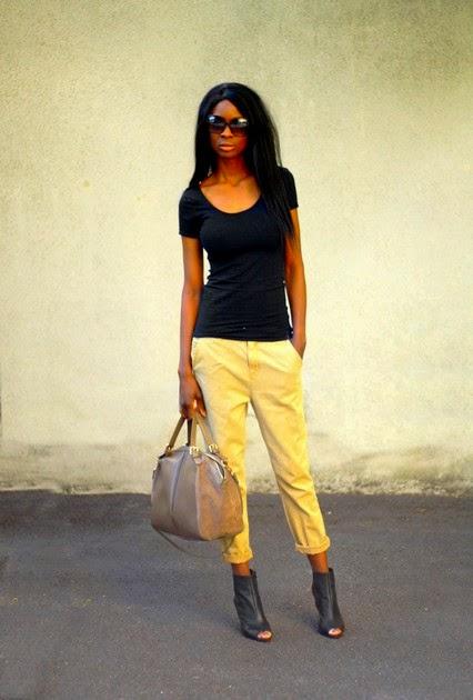 Le chino style baggy