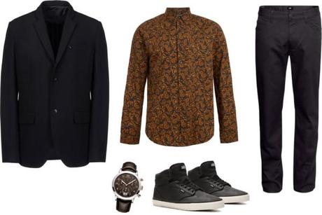 Hommes Noël 2013: Imprimé naïf