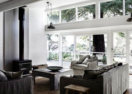 Australie / Une maison d'hôtes avec vue sur les vignes /