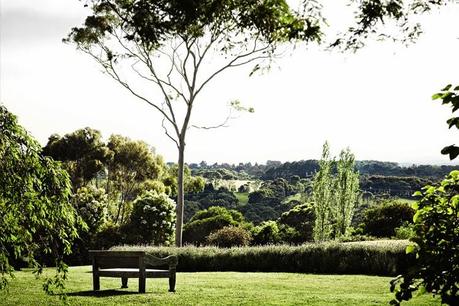 Australie / Une maison d'hôtes avec vue sur les vignes /
