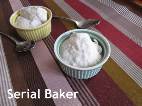 Glace au lait de coco