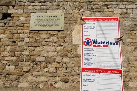 Travaux à Saint Mansuy
