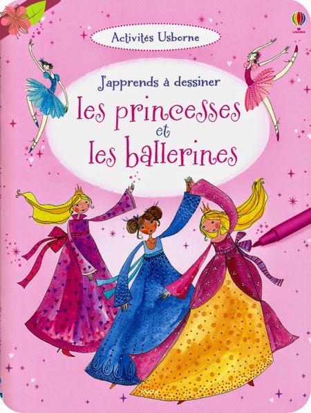 J’apprends à dessiner les princesses et les ballerines aux éditions Usborne