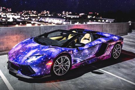 Lamborghini Aventador Galaxy