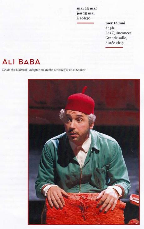 Atmen Kelif, dans le rôle d'Ali Baba