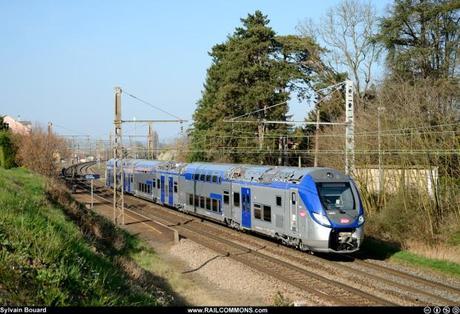 Une rame Bombardier Regio2N en essais entre Mâcon et Valence. ©Sylvain, cheminot