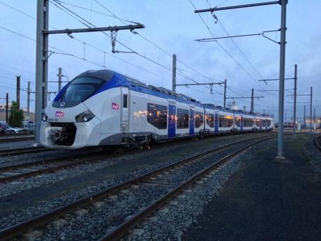 Regiolis sur le chantier de Toulouse ©@Conducteur_SNCF