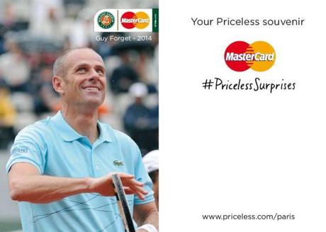 MasterCard et Guy Forget créent la surprise à Roland-Garros