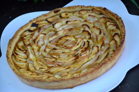 Tarte aux pommes et poires