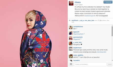 photo Adidas Originals Rita Ora Instagram1