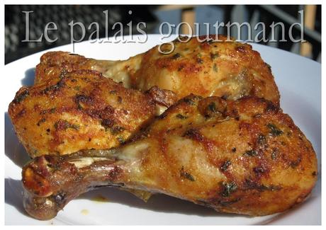 Pilons de poulet marinés à la bière