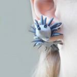 boucles d'oreilles hérisson