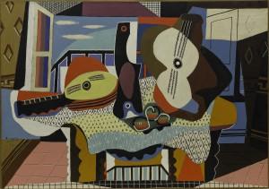 Picasso - Mandoline et Guitare