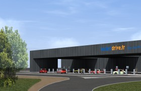 Aperçu du projet de E.Leclerc Drive du Brezet