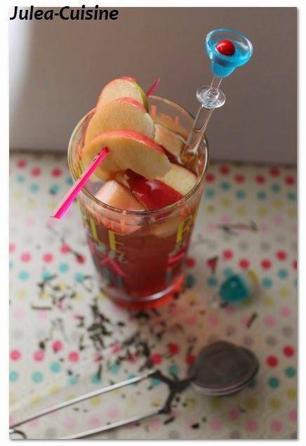 BattleFood #20 : Thé glacé aux fruits rouges et à la pomme