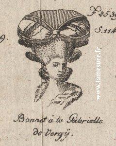 Bonnet a la Gabrielle de Vergy 300lm