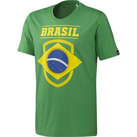 photo Adida tshirt Brésil 2014