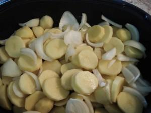 Cuisse de dinde à la fleur de sel et pommes boulangères 1