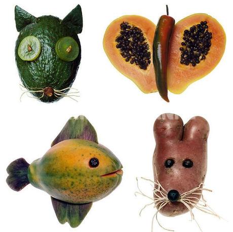 animaux en fruits et légumes © Christel Jeanne