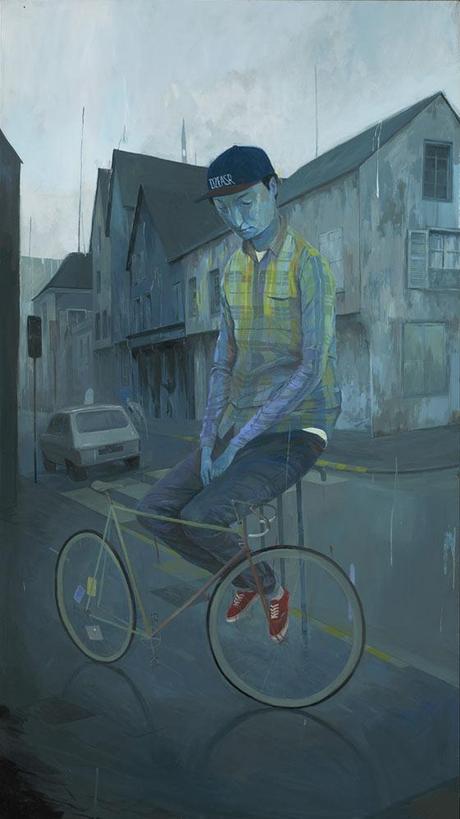 Colorful paintings by Andrew Hem