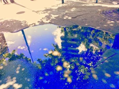 pluie boulevard parisien