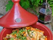 Tajine lapin petits pois carottes