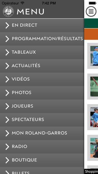 Comment suivre Roland Garros 2014 sur votre iPhone ?