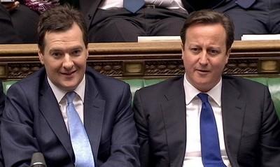 George Osborne et David Cameron.