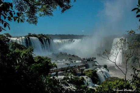 La Gorge du Diable des Chutes d'Iguaçu, Parana, Brésil