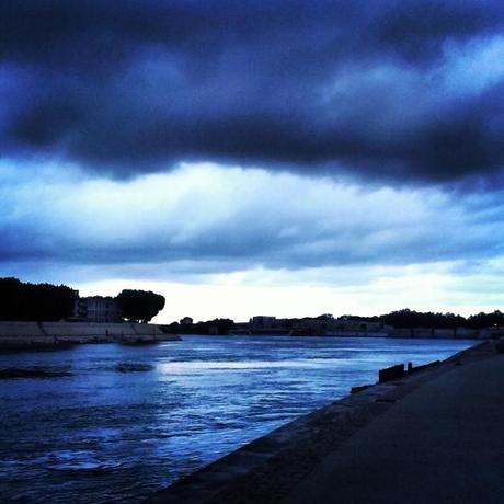 Arles skyline after a long hard day