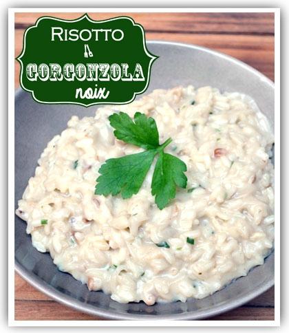 risotto gorgonzola noix