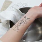 GASTRONOMIE: Des recettes en tatouages!
