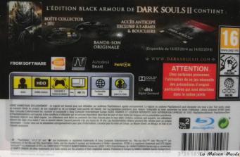 [Achat] Dark Souls 2 Black Armour – Edition Steelbook Collector à l’épreuve de la mort? (PS3)