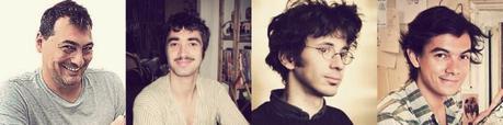 Joël Alessandra, Sylvain-Moizie, Simon Hureau et Clément Baloup_Les dessinateurs de KOMPILASI KOMIKUS (2)