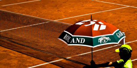 Roland Garros court de tennis 