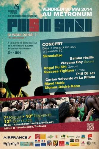 Soirée Piissi Sasii avec les Chercheurs d'autres, Toulouse, 30 Mai