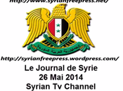 VIDEO. Journal Syrie 26/5/2014, martyrs après attentats terroristes Homs