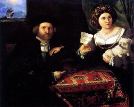 Le double portrait des époux par Lorenzo Lotto