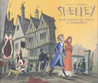 Shelley : la vie amoureuse de l'auteur de Frankenstein de Casanave et Vandermeulen