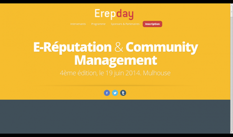 Conférence e-réputation   Community Management   Erepday.fr
