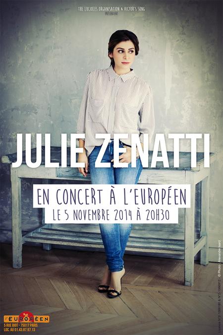 Julie Zenatti Européen Paris - DR