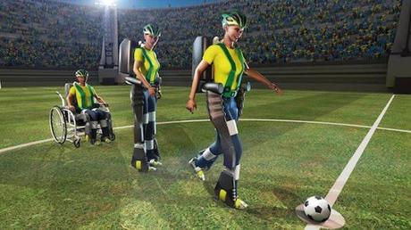 fifa 2014 mind controlled exoskeleton Mondial 2014 : Kick off initial high tech