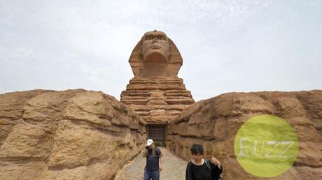 La copie chinoise du Sphinx sera détruite (vidéo) Chine Sphinx