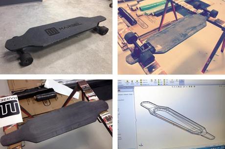 Marbel skateboard électrique tout en légèreté