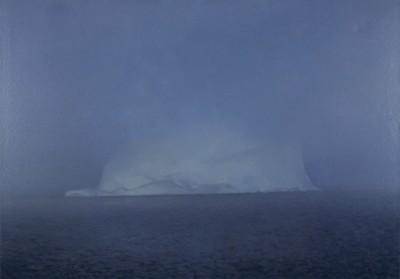 Gerhard Richter Eisberg im Nebel,1982 Iceberg dans la brume Huile sur toile, 70 cm x 100 cm The Doris and Donald Fisher Collection © 2014 Gerhard Richter