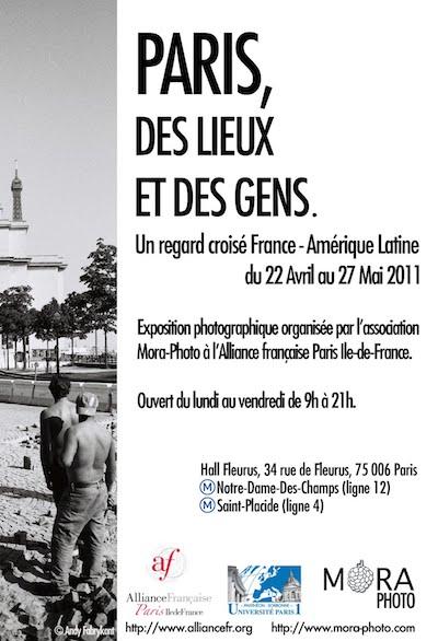 Exposition « Paris, des lieux et des gens – regards croisés France – Amérique Latine »